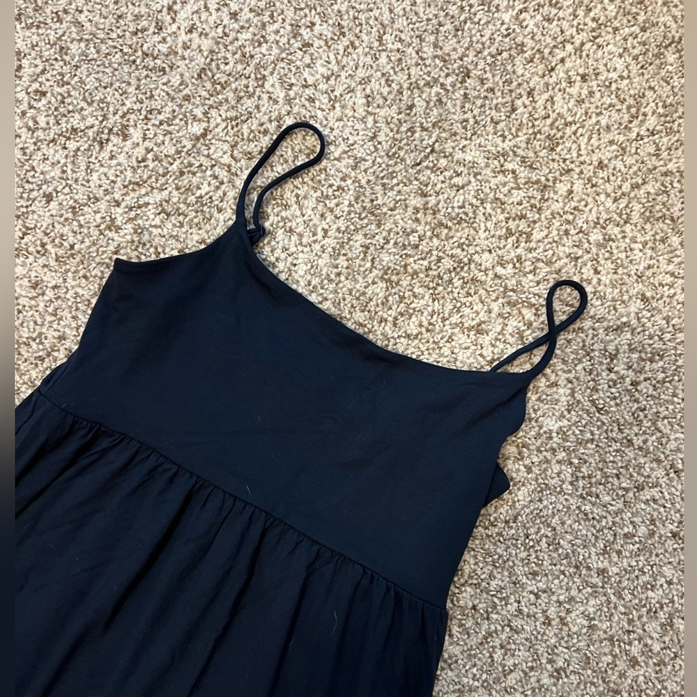NWOT Old Navy Navy Blue Tank Midi Dress - Picture 2 of 6